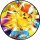 Tortenaufleger Fototorte Tortenbild Kindergeburtstag Pokemon Pikachu PO01 (Zuckerpapier)