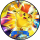 Tortenaufleger Fototorte Tortenbild Kindergeburtstag Pokemon Pikachu PO01 (Zuckerpapier)