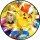 Tortenaufleger Fototorte Tortenbild Kindergeburtstag Pokemon Pikachu PO01 (Zuckerpapier)