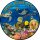 Tortenaufleger Fototorte Tortenbild Kindergeburtstag Unterwasserwelt UW02 (Zuckerpapier)