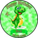 Tortenaufleger Fototorte Geburtstag Dino der Dinosaurier...