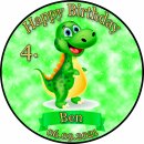 Tortenaufleger Fototorte Geburtstag Dino der Dinosaurier...