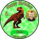 Tortenaufleger Fototorte Geburtstag Dino der Dinosaurier...