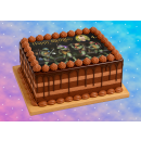 Tortenaufleger Fototorte Tortenbild Kindergeburtstag Ninja Turtles TU02 (Zuckerpapier)