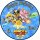 Tortenaufleger Fototorte Tortenbild Kindergeburtstag Paw Patrol Mighty Pups PP04 (Zuckerpapier)