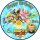 Tortenaufleger Fototorte Tortenbild Kindergeburtstag Paw Patrol Mighty Pups PP04 (Zuckerpapier)