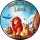 Tortenaufleger Fototorte Tortenbild Kindergeburtstag König der Löwen KDL01 (Zuckerpapier)