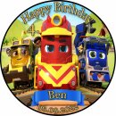 Tortenaufleger Fototorte Tortenbild Kindergeburtstag Mighty Express ME01 (Zuckerpapier)