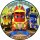 Tortenaufleger Fototorte Tortenbild Kindergeburtstag Mighty Express ME01 (Zuckerpapier)