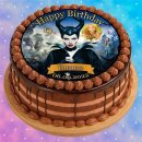Tortenaufleger Fototorte Tortenbild Kindergeburtstag Fee Maleficent MF01 (Zuckerpapier)