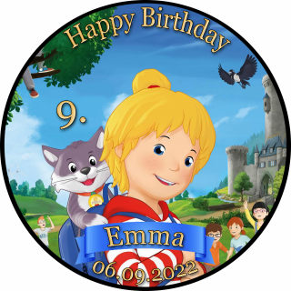 Tortenaufleger Fototorte Tortenbild Kindergeburtstag Meine Freundin Conni MFC01 (Zuckerpapier)