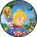 Tortenaufleger Fototorte Tortenbild Kindergeburtstag Meine Freundin Conni MFC01 (Zuckerpapier)