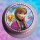 Tortenaufleger Fototorte Tortenbild Kindergeburtstag Frozen Anna Eiskönigin F04 (Zuckerpapier)