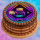 Tortenaufleger Fototorte Tortenbild Kindergeburtstag Game On Gamer GO03 (Zuckerpapier) Rund 20 cm Ø mit Foto