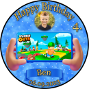 Tortenaufleger Fototorte Geburtstag Gamer Stumble Guys...