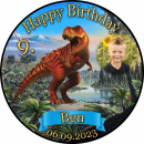 Tortenaufleger Fototorte Geburtstag Dino der Dinosaurier...