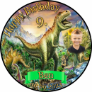 Tortenaufleger Fototorte Geburtstag Dino der Dinosaurier...