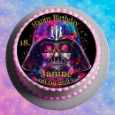 Tortenaufleger Fototorte Tortenbild Kindergeburtstag Star Wars SW03 (Zuckerpapier)