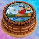 Tortenaufleger Fototorte Geburtstag Dino der Dinosaurier DINO02 (Zuckerpapier)