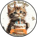 Tortenaufleger Fototorte Tortenbild Geburtstag Wolf Wölfe WÖ01 (Zuckerpapier)