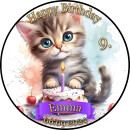 Tortenaufleger Fototorte Tortenbild Geburtstag Wolf...