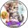 Tortenaufleger Fototorte Tortenbild Geburtstag Katze Katzen KA03 (Zuckerpapier) Rund 20 cm Ø mit Foto