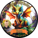 Tortenaufleger Fototorte Tortenbild Geburtstag Wolf...