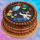 Tortenaufleger Geburtstag Astronaut Mond Rakete Sterne Weltraum WR01 (Zuckerpapier)