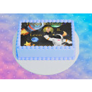 Tortenaufleger Fototorte Tortenbild Geburtstag Astronaut...