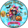 Tortenaufleger Fototorte Tortenbild Geburtstag Halloween Kürbis Skelett HW32 (Zuckerpapier)