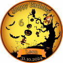 Tortenaufleger Fototorte Tortenbild Geburtstag Halloween...