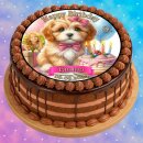 Tortenaufleger Fototorte Tortenbild Geburtstag Wolf Wölfe WÖ01 (Zuckerpapier)