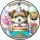 Tortenaufleger Hund | Luftballons Torte Kerzen