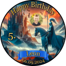 Tortenaufleger Fototorte Tortenbild Geburtstag Wolf...