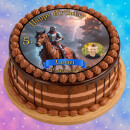 Tortenaufleger Fototorte Tortenbild Geburtstag Wolf Wölfe WÖ01 (Zuckerpapier)