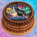 Tortenaufleger Fototorte Tortenbild Geburtstag Wolf Wölfe WÖ01 (Zuckerpapier)
