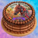 Tortenaufleger Fototorte Tortenbild Geburtstag Wolf Wölfe WÖ01 (Zuckerpapier)