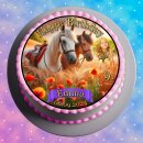 Tortenaufleger Fototorte Tortenbild Geburtstag Wolf Wölfe WÖ01 (Zuckerpapier)