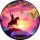 Tortenaufleger Cowboy | Pferd Sonnenuntergang Western