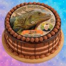 Tortenaufleger Fototorte Tortenbild Geburtstag Wolf Wölfe WÖ01 (Zuckerpapier)