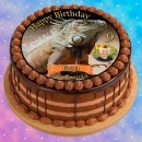 Tortenaufleger Fototorte Tortenbild Geburtstag Party Leguan Leguane LE02 (Zuckerpapier)