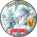 Tortenaufleger Fototorte Tortenbild Geburtstag Wolf Wölfe WÖ01 (Zuckerpapier)