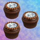 Muffinaufleger Cupcakes Muffins Weihnachten Christmas Xmas Weihnachtsmann WN08