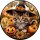 Tortenaufleger Fototorte Tortenbild Geburtstag Halloween Katze Hexenhut Kürbis Herbst Sonnenblume HW35 (Zuckerpapier)