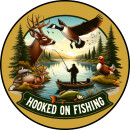 Tortenaufleger Fototorte Tortenbild Geburtstag Angeln...