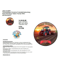 Tortenaufleger Fototorte Tortenbild Kindergeburtstag Fahrzeuge Traktor Trecker FZ02 (Zuckerpapier)