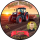 Tortenaufleger Fototorte Tortenbild Kindergeburtstag Fahrzeuge Traktor Trecker FZ02 (Zuckerpapier)