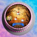 Tortenaufleger Fototorte Tortenbild Geburtstag Wolf Wölfe WÖ01 (Zuckerpapier)