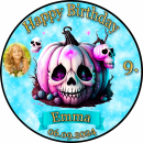 Tortenaufleger Fototorte Tortenbild Geburtstag Halloween...