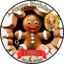 Tortenaufleger Fototorte Tortenbild Geburtstag Wolf Wölfe WÖ01 (Zuckerpapier)